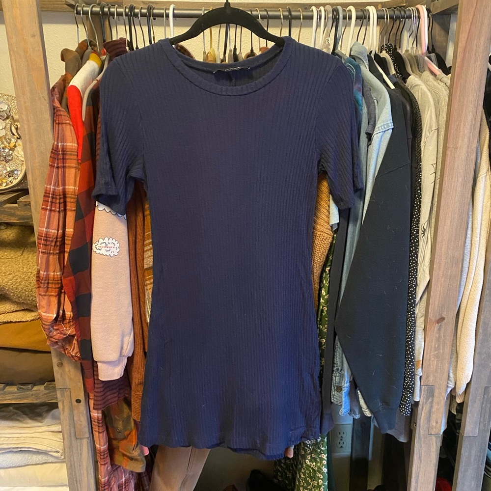 New Without Tags Reformation Mid Sleeve Skater Dress